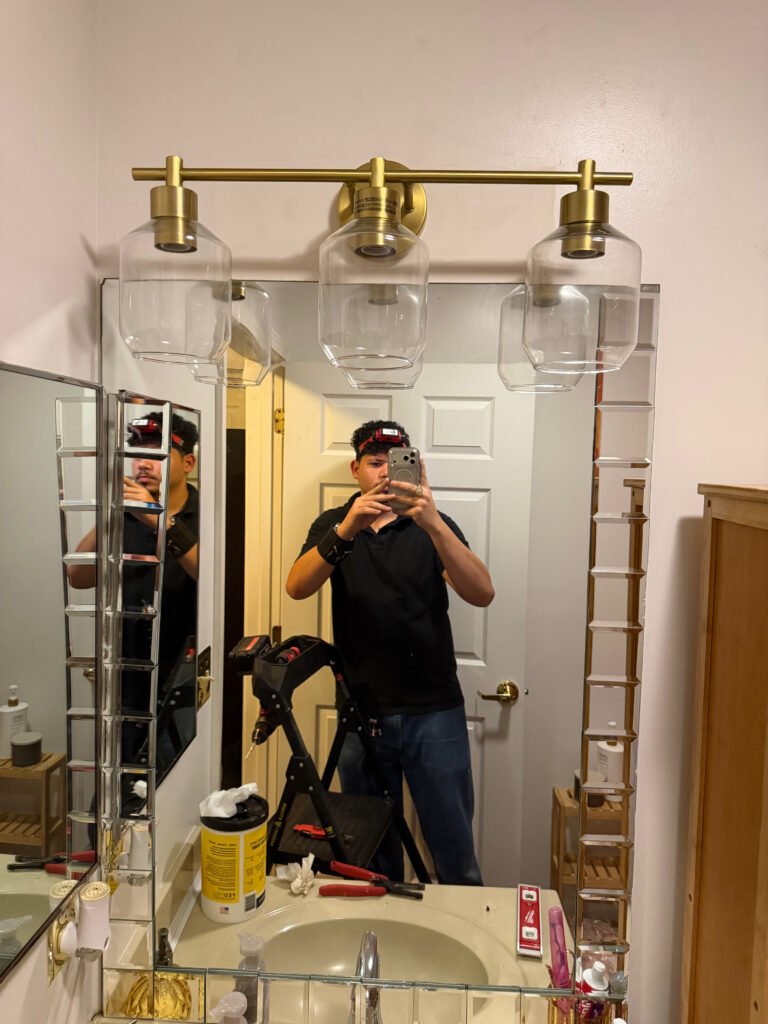 professional light fixture installation in Louisville KY