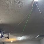 Garage ceiling light installation in Louisville KY by professional handyman