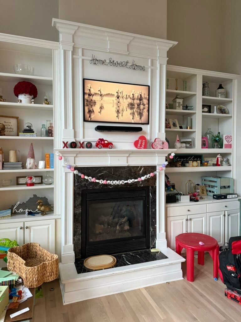 TV installation on custom feature wall in Norton Commons KY TV installation on custom feature wall in Norton Commons KY